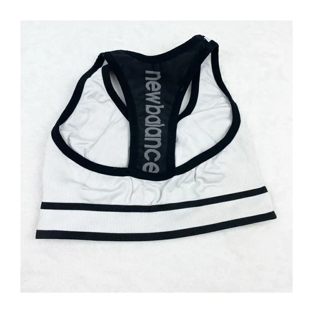 BUY 1 GET 1 FREE New Balance white and black sports bra xs